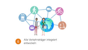 Prinzip 6: Alle Verkehrsträger integriert entwickeln.