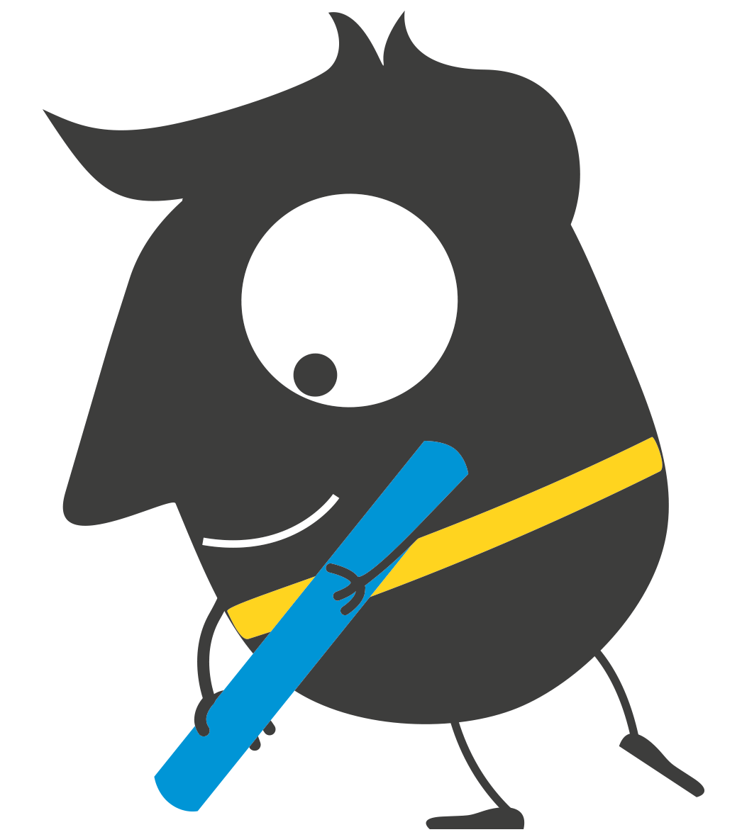 UBA_DESIGNPOOL_EDDYS_Edgar_Strassenkreide EMW-Maskottchen Eddy malt mit Kreide