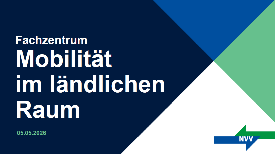 Titelbild der Präsentation über das Fachzentrum Mobilität im ländlichen Raum