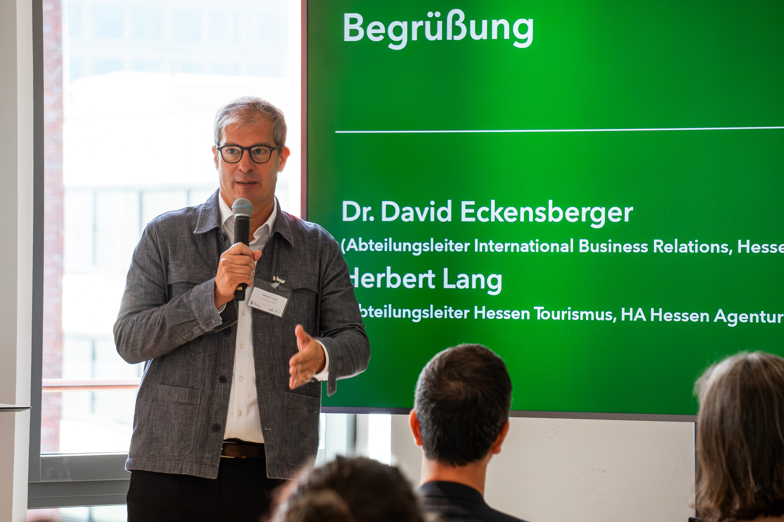 Herbert Lang, Abteilungsleiter Hessen Tourismus, HA Hessen Agentur GmbH. Portrait von Herbert Lang, Abteilungsleiter Hessen Tourismus, HA Hessen Agentur GmbH.